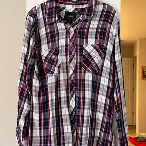 BNWT Rail’s Plaid Shirt, Large